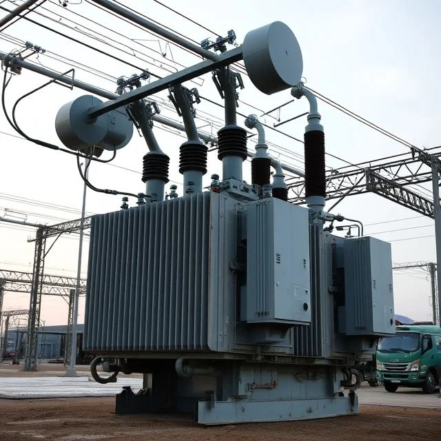 Tìm hiểu về máy biến áp dầu